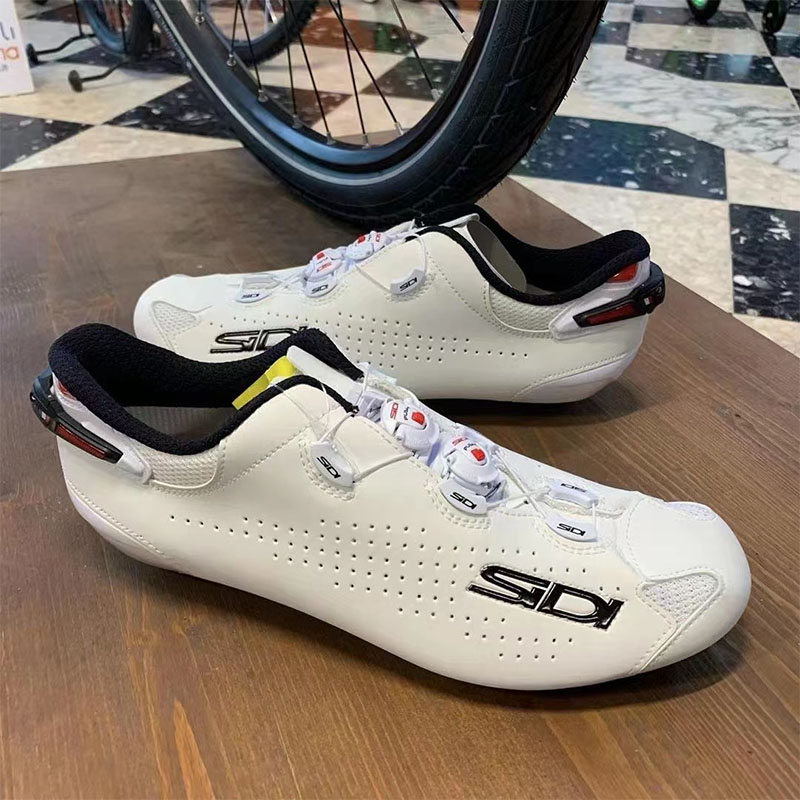New 2020 SIDI SHOT/SHOT2 Carbon Road Shoes Anti-slip Breathable SPD 3 Bolts Athletic Sport Bike Cycling Shoes